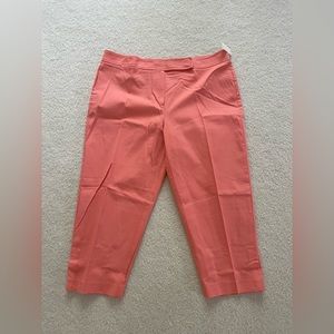 Talbots stretch cotton capri pants trousers - size 16 P